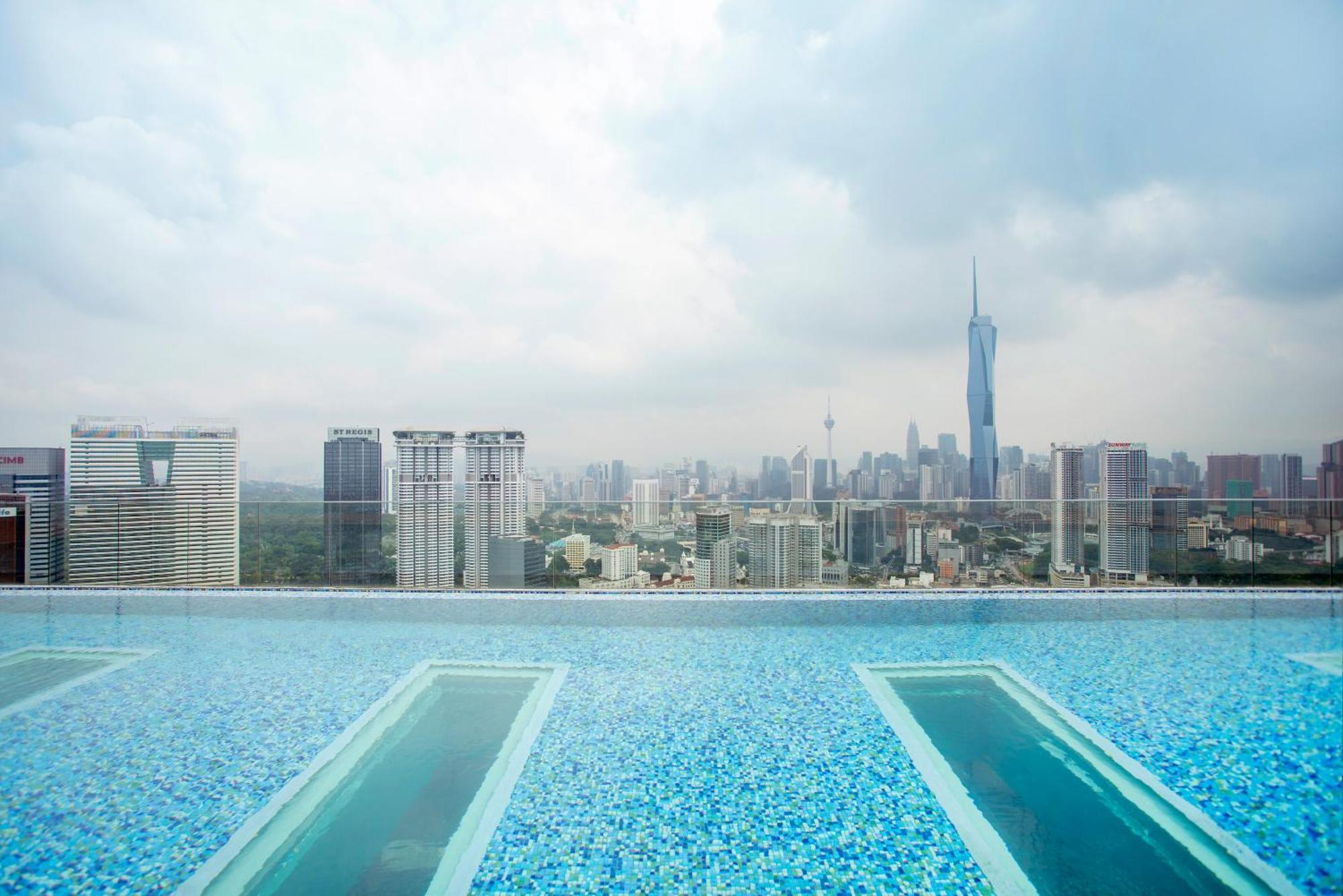 Riveria City Near Kl Sentral With 118 View Sky Infinity Pool By Cobnb Kuala Lumpur Exterior photo